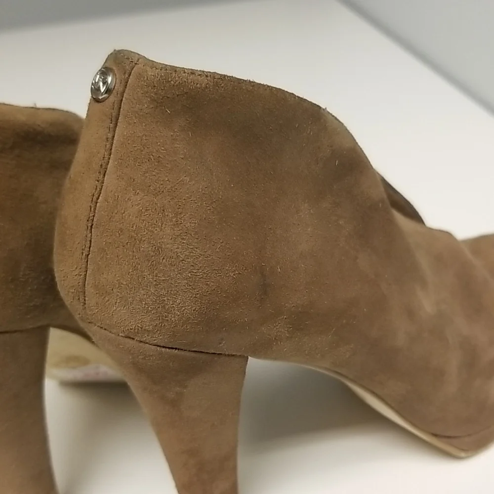 MICHAEL KORS suede booties